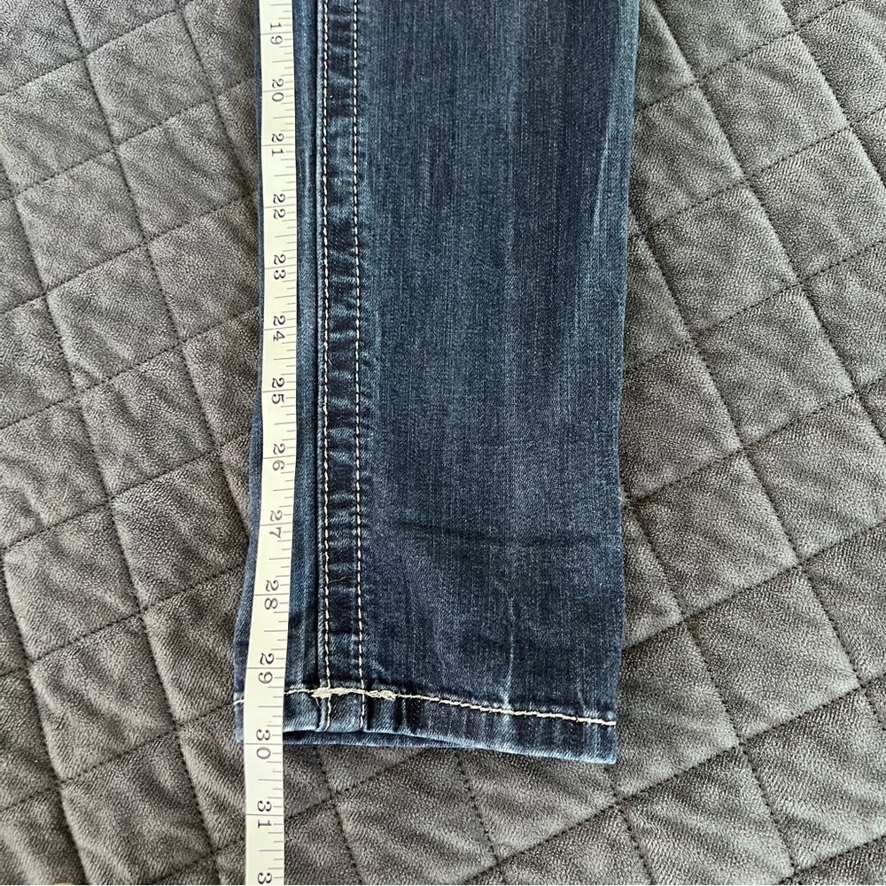 Miss me Skinny Jeans Women size 28 Cuffed Western 30” L CL - Picture 8 of 8